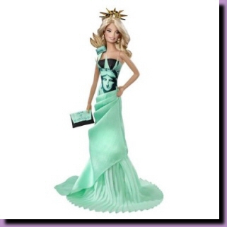 BARBIE - Statua della Libert�