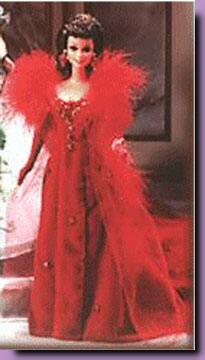 BARBIE - SCARLETT O'HARA  RED DRESS